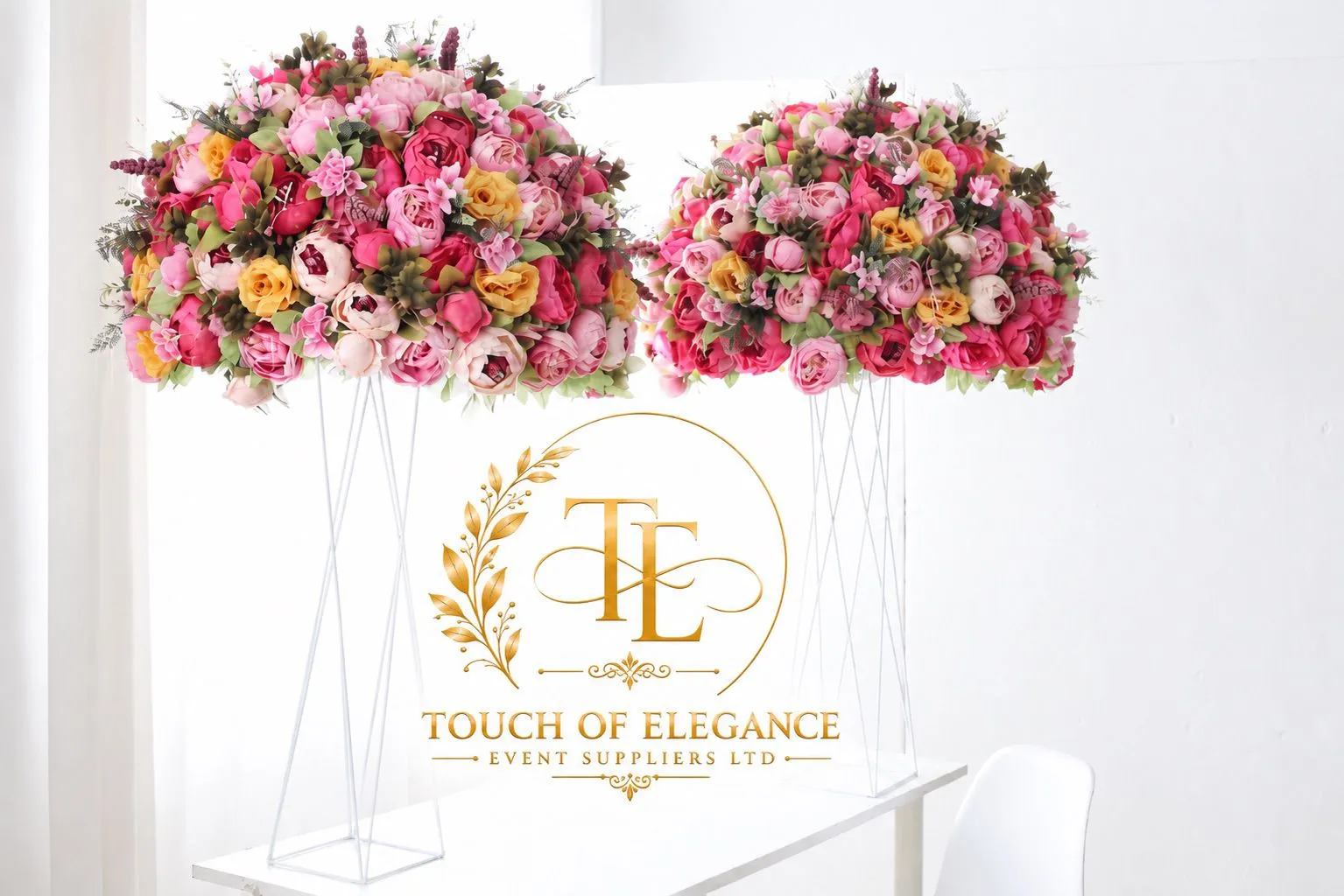 Flower Wall Installation